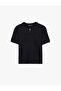 Cotton Half Zipper High Collar Short Sleeve T-Shirt - 3