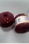 Sultan Beaded String Series Pullim and Pearl Series Bandana Beanie Blouse String 1 Piece 50 Grams 100 Meters (Color: 2502 Burgundy) - 2