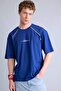 100% Cotton Boxy Fit Crew Neck Slogan Back Print Short Sleeve T-Shirt H7481Ax26Hs - 4