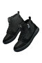 Mens Shoes with Mesh | High Ankle Boots | Micro-Fibre Outer | Light Weight | Slip Resistant | Genesis - 4