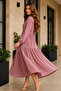 Hijab Dress B2527 Dusty Rose - 4
