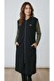 Women's Hakim Vest with Zippered Pockets on the Front, Long Combed Cotton Vest - 2