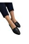 Cnr Black Leather Daily Ballet Flats - 2