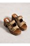 Alton Cream Buckle Women's Slippers - 4