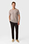 Regular fit buttonless mink polo collar knitwear - 4