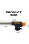 Butane Torch Blow Torch – Refillable Kitchen & Outdoor Cooking Tool Adjustable Flame - 2