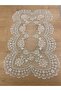 Table Runner, Tablecloth Runner with French Lace Detail, 58 X 35 Cm, Single Piece - 2