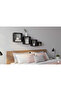 B&S Floating Wall Square Cube Shelves for Bedroom, Living Room, Bathroom, Kitchen - Wood, Set of 3, (ESPRESSO, CUBE) - 5