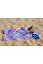 Seashell Seaside Patterned Digital Printed Beach Towel Cotton Beach Towel Sea Towel - 4