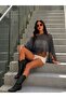 Women's Summer Oversize Asymmetric Loose Light Transparent Knitted Cape Poncho - 4