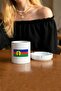 Country Nc New Caledonia New Caledonia Flag Flag Printed Ashtray Ashtray Gift - 2
