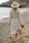 100% Cotton Hooded Peshtemal Bathrobe |   Organic, Oversize Comfortable Fit - 2
