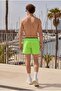 Men's Zippered Quick-Drying Green Swim Shorts - 6