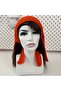 Boho Style Hand Knitted Colorful Lace Bandana - Tie-On Hair Scarf - 3