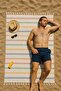 Premium 100% Cotton Striped Unisex Beach Towel High Water Absorbency Soft Textured - 3