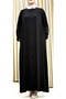 New Season Embroidered Ferace Tesettür Women's Outerwear - 6