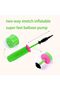Balloon pump, manual balloon inflator for birthdays and birthdays with double effect - 2