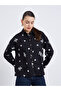 Women Black Floral Embroidered Shirt - 3