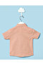 Infant Boys Pink Embroidered Shirt - 4