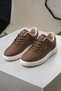 Shoe Basket 1157 Men's Lightweight Comfortable Sole Lace-Up Linen Sports Shoes - 5