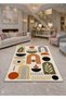 Sdt Shape Theme Patterned Modern Woven Base Decorative Carpet Sdt1651 - 3