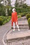 Asymmetric Back Cross Scissors Que Laser Hijab Tunik - 2