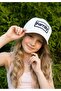 7-12 Years Old Girl's Family Embroidered Emblem Hat