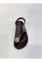 Luci̇ana Gold Buckle Detail, Stylish Design and Comfortable Sole Sandals - 4
