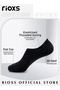 6 Pairs Uisex No Show Socks Set with 2 Basic Colors, Casual Low Cut Invisible Socks with Non Slip Ba - 2