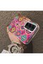 Samsung Galaxy A55 Compatible Hard Acrylic Back Silicone Edge Lens Protection Case - 4