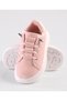 حذاء رياضي بلون واحد - وردي - 6