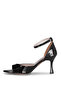 Solly Zeyn 4155 Black Heeled Women's Shoes - 4