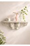 Greek Bust Design Wall Shelf Wall Flower Holder Mythological Wall Decor - 2