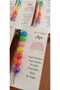 Rainbow Themed Card Gift Egg-Layering Pen (10 Pieces) Birthday/Baby Shower/Mevlüt Gifts - 2