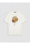 Rmz Gi̇yi̇m Farkiyla Zero Roba Yaka Araba Baskılı Printed Men's T-Shirt - 6