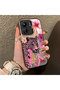 Poco C65 Compatible Silicone Edge Hard Back Case Couple Phone Case Leopard Pattern