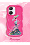 Poco X7 Pro Compatible Case Camera Protector Red Silicone Couple Phone Case Girl Pattern - 2
