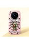 Vivo X200 Pro Compatible Case Camera Protector Pink Silicone Couple Phone Case Spiderman Patterned