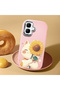 Tecno Spark Go 2 Compatible Case Camera Protector Pink Silicone Couple Phone Case Cat Pattern - 2