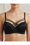 Advantageous Pack of 2 Black Bras with Supported Lace and Drawstring - 3