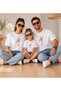 Family Combination 100% Cotton Sold Individually Oversize T-Shirt T-Shirt - 2