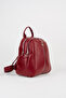 Women's Lama Claret Red 3-Pocket Zipper Closure Adjustable Strap Travel & Daily Backpack - 2