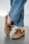 Gijon Women's Tasseled Genuine Suede Leather Loafer Shoes Camel - 3