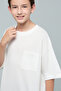 Textured T-Shirt with Crew Neck and Short Sleeves - 5