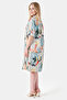 40425 Beige Linen Mixed Dress - 3