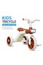 Kids Tricycle Pedal-Powered Ride-On Trike with EVA Silent Wheels, Anti-Slip Pedals, Comfortable Seat, Durable Frame Indoor & Outdoor First Bicycle for Boys and Girls - 4