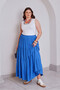 تنورة طويلة منسوجة من الفسكوز - 7