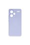 حافظة متوافقة مع هاتف Xiaomi Redmi Note 13 Pro Plus من السيليكون المخملي الداخلي - أرجواني - 5