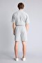 Regular Fit Elastic Lace-Up Waist Above Knee Mint Green Shorts F8570Ax26Sm - 5