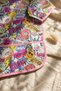 Pop-Art Patterned Liquid-Proof Long Sleeve Food and Activity Bib - Blw Compatible Stain-Proof Protector 6 - 7